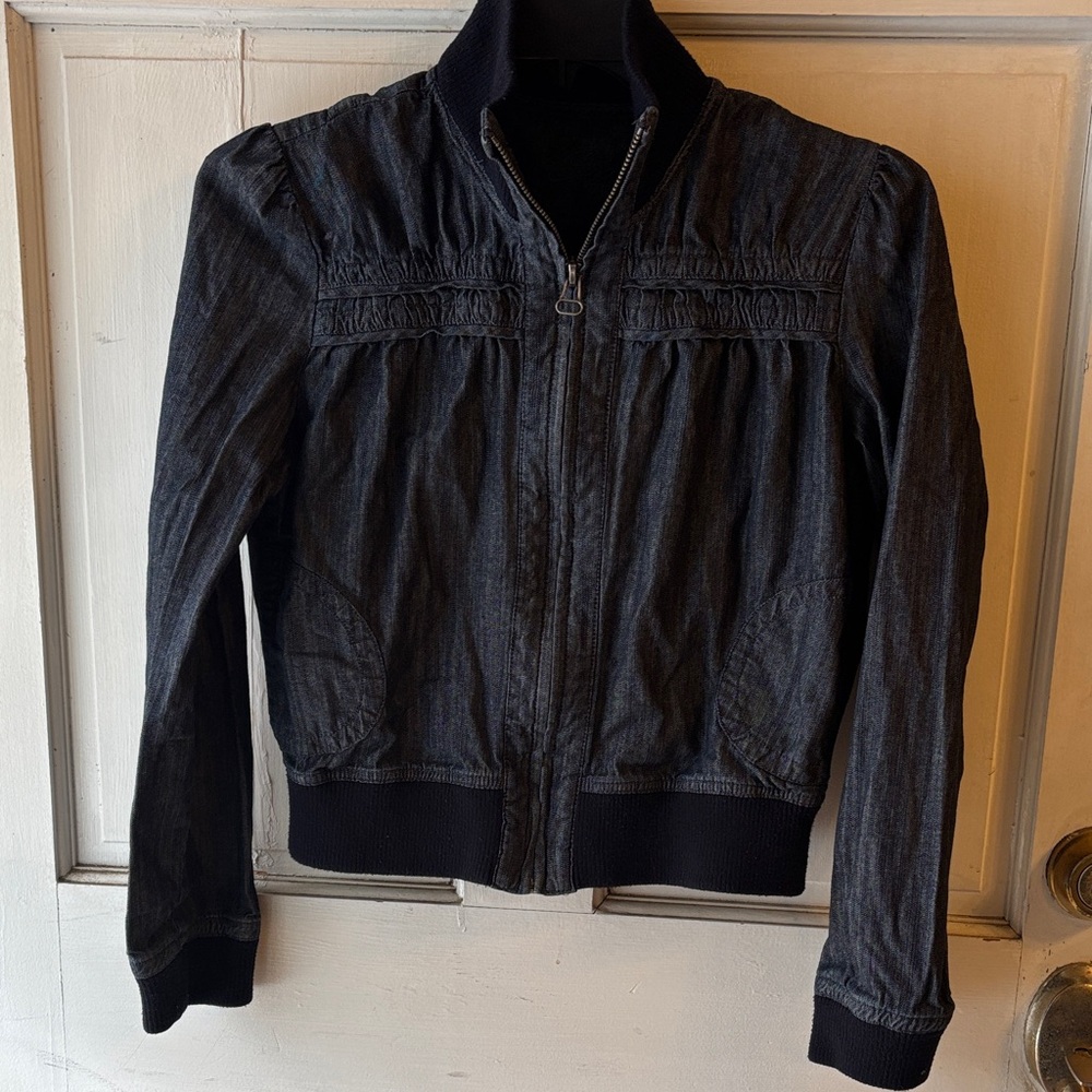 Blue Spice Dark Blue Jean Jacket
